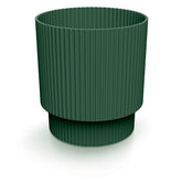 Prosperplast Milly Round Planter 19.5x19.5x21cm - Pine Green